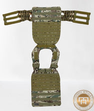 Load image into Gallery viewer, 14lbs Desert Gold Camo Plate Carrier Vest (plates included)