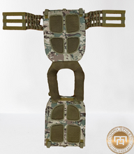 Load image into Gallery viewer, 20lbs Desert Gold Camo Plate Carrier Vest (plates included)